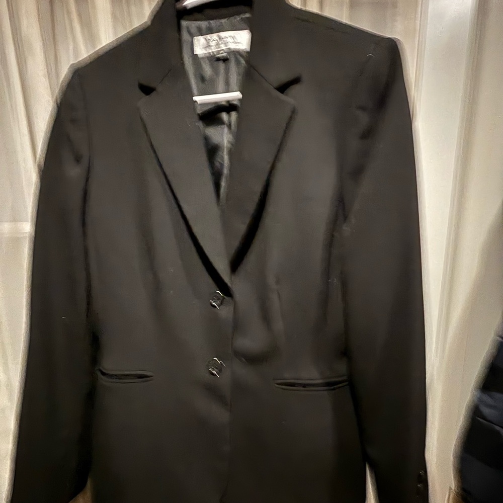 Tahari Arthur S Levine blazer Career Jacket Black